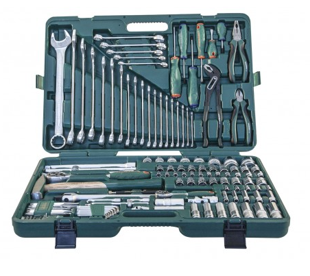 Набор инструмента универсальный 1/2", 1/4"DR, 127 предметов S04H524127S