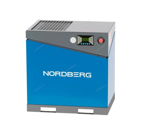 Компрессор винтовой, 7,5кВт, 10Бар, 900л/мин, без ресивера NCA10